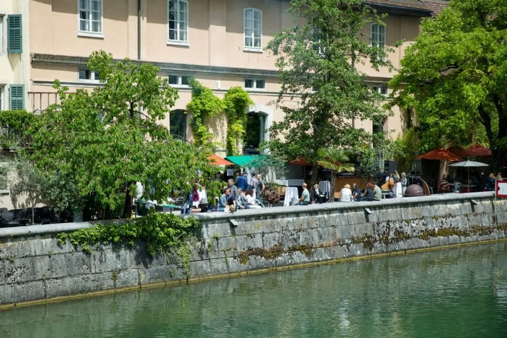 Coworking Uferbau, Terrace and outdoor space, Solothurn