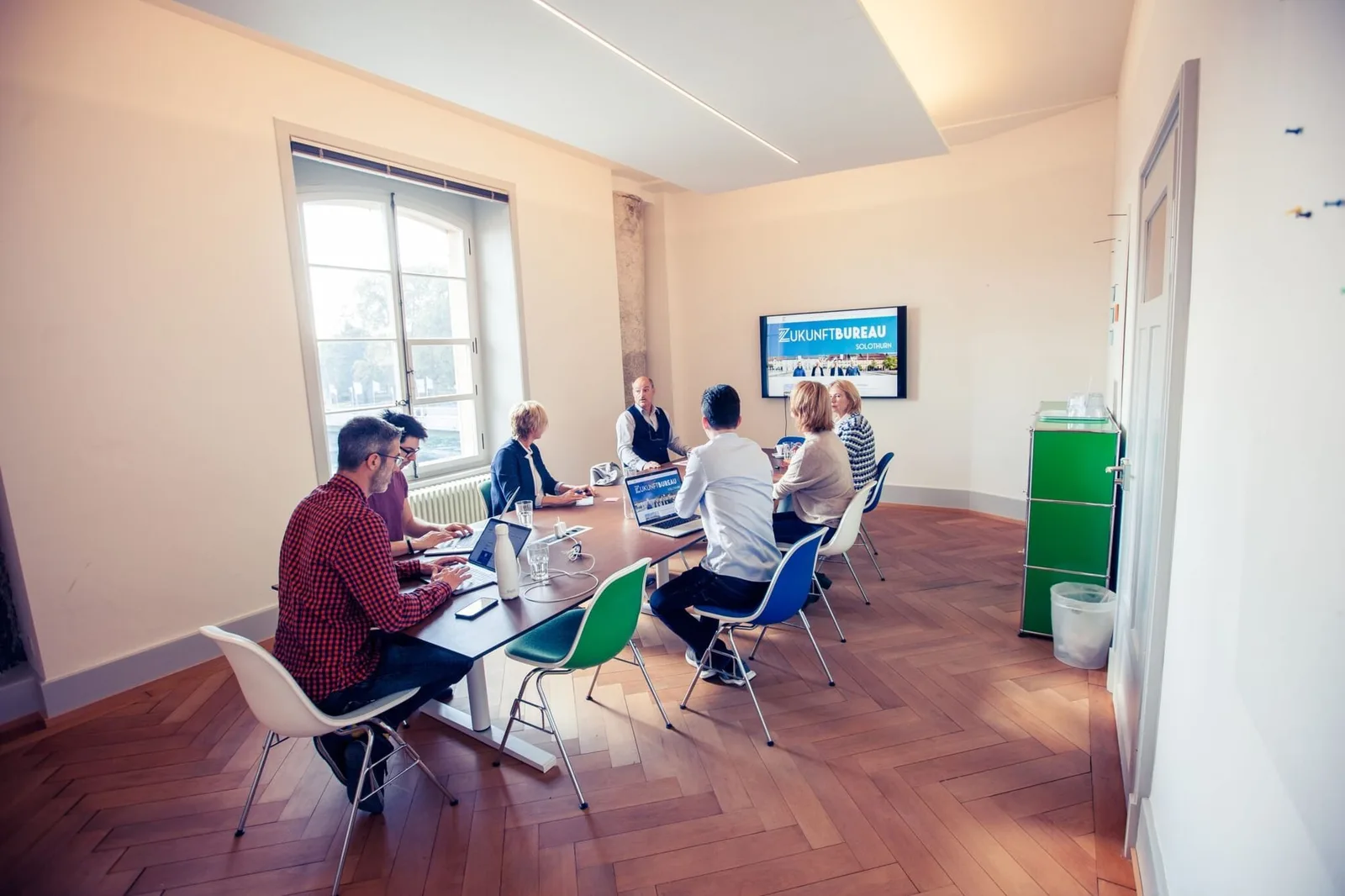 Coworking Uferbau, Meeting room for 8 people, Solothurn