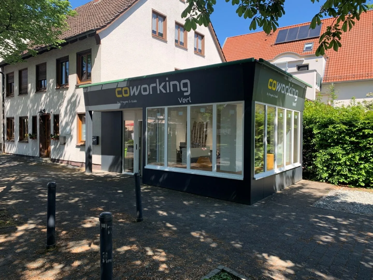 Coworking Verl Paderborner, Gebäudefassade, Verl