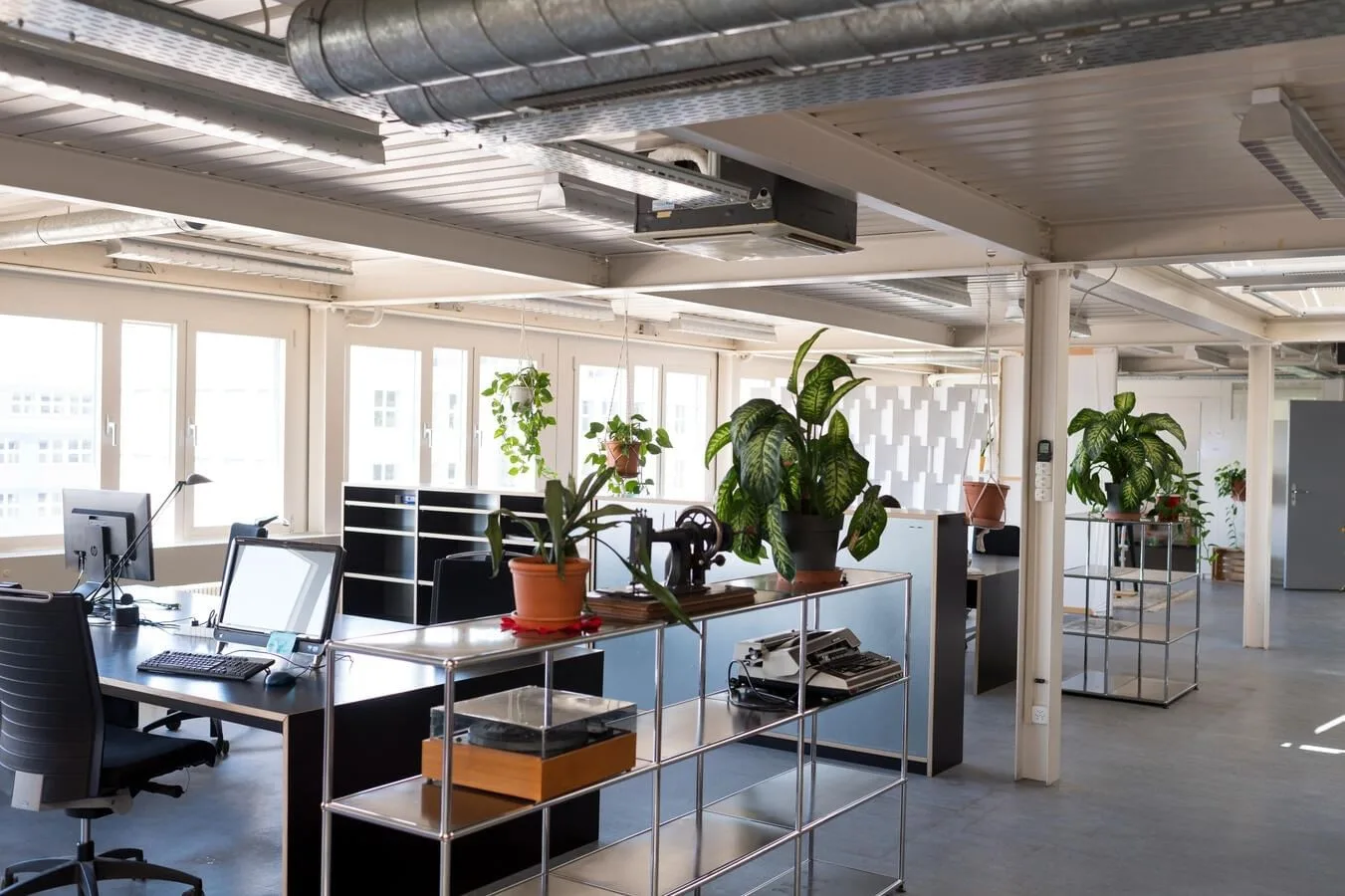 Coworking Webergut, Großraumbüro, Zollikofen