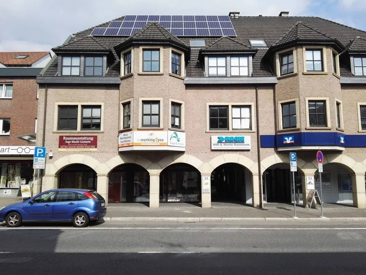 Coworking4You Feuerbach, Gebäudefassade, Stuttgart