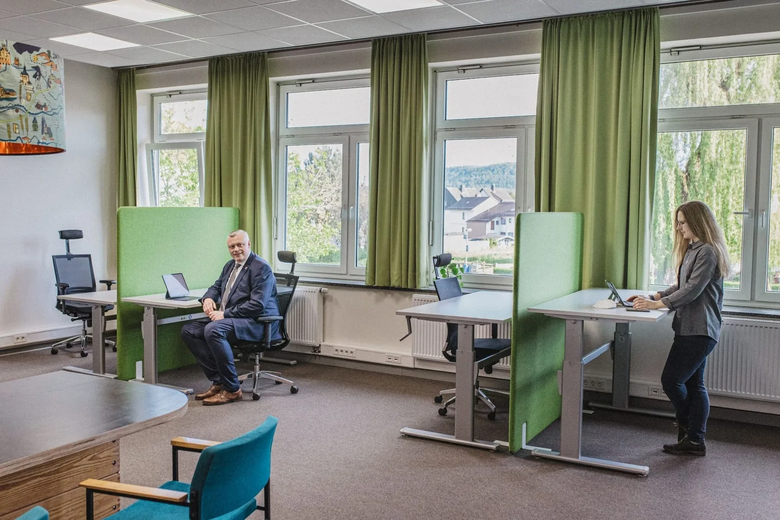 Coworkingspace Höxter-Godelheim, Großraumbüro, Höxter