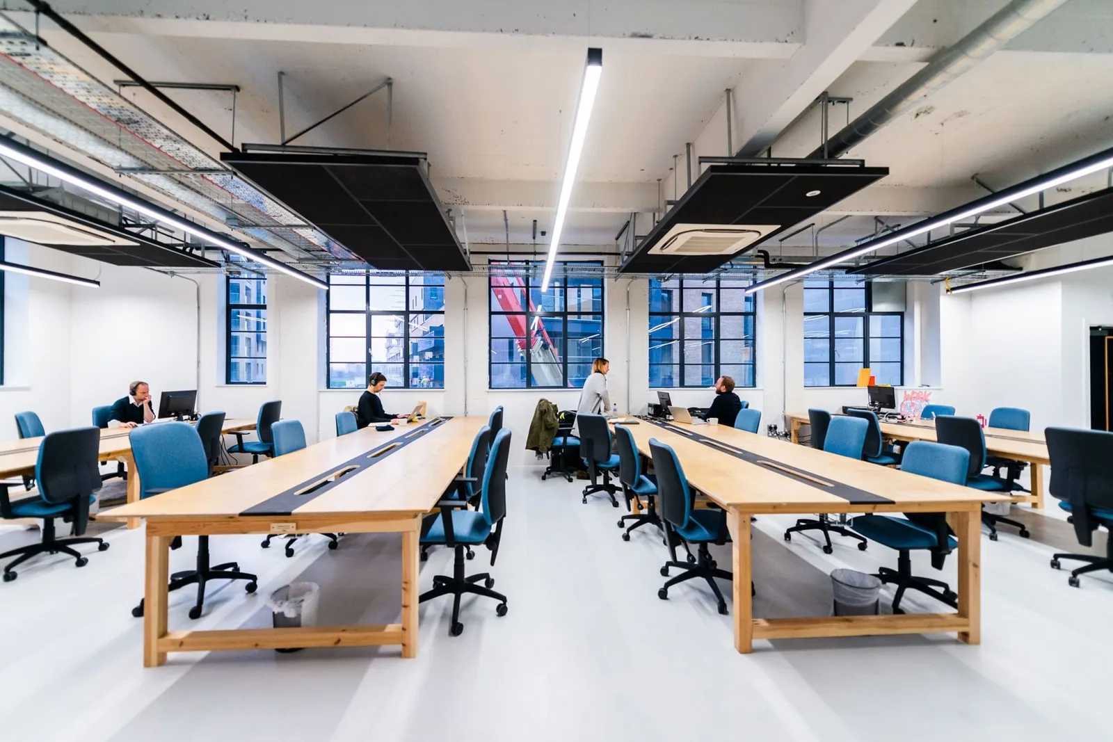 Creative Works Space, Open-plan office, London