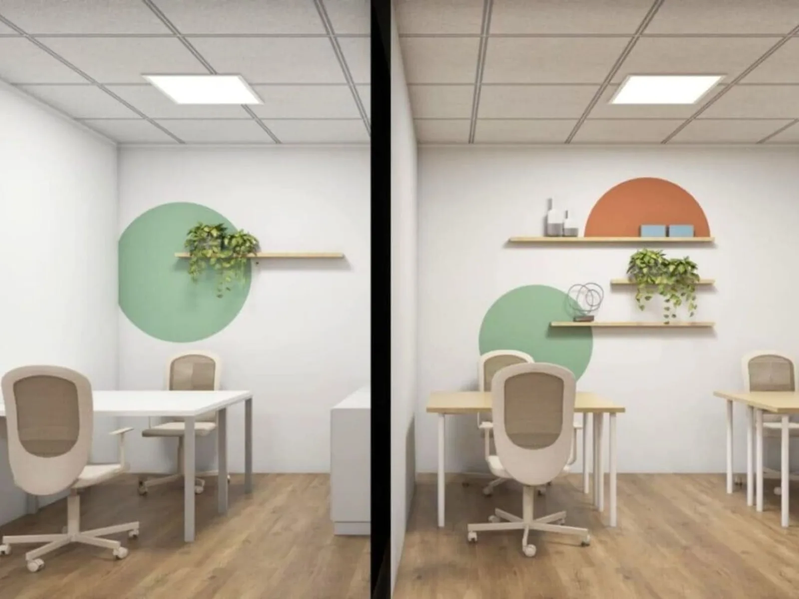 CREC Coworking Urgell, Private office, 4 desks, Barcelona