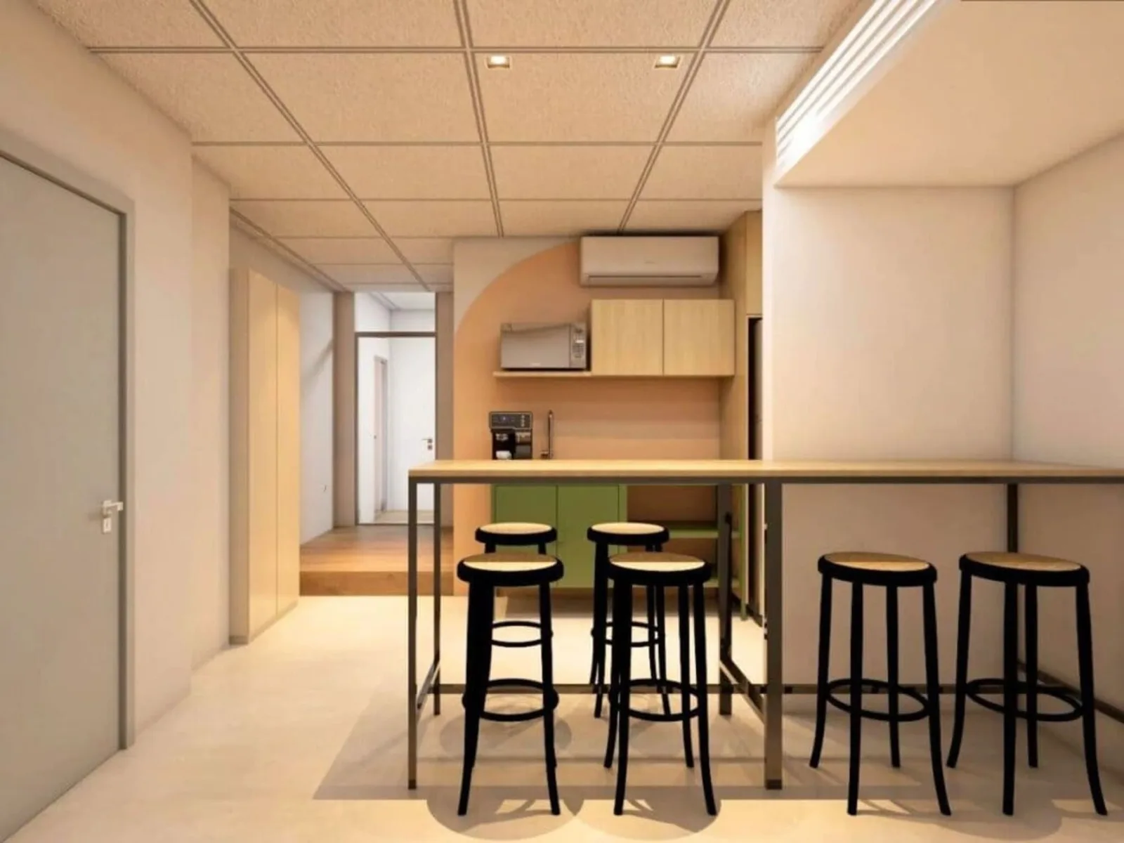 CREC Coworking Urgell, Kitchen, Barcelona