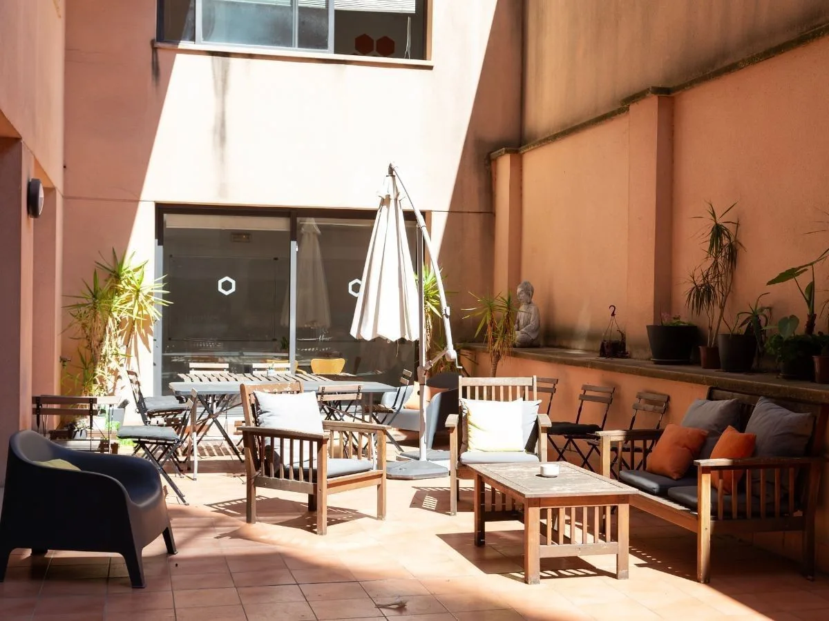 CREC Mallorca , Terrasse et espace extérieur, Barcelone