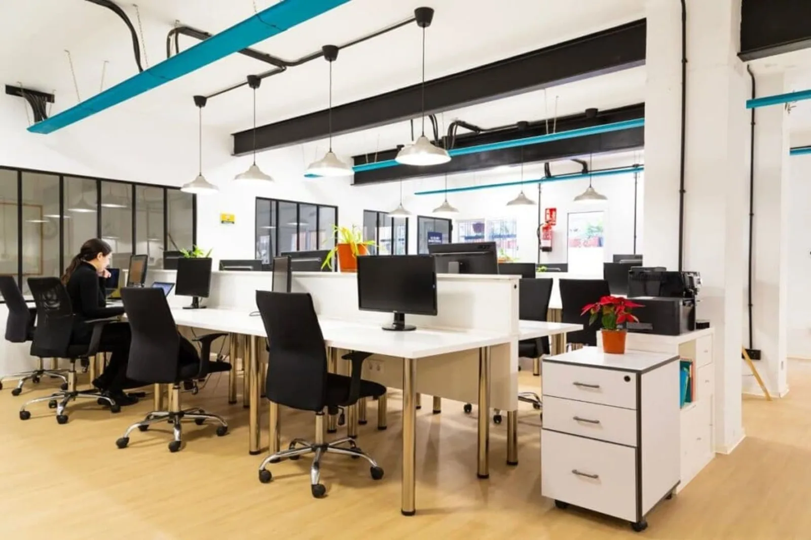 CREC La Mansión, Espaço aberto, Barcelona