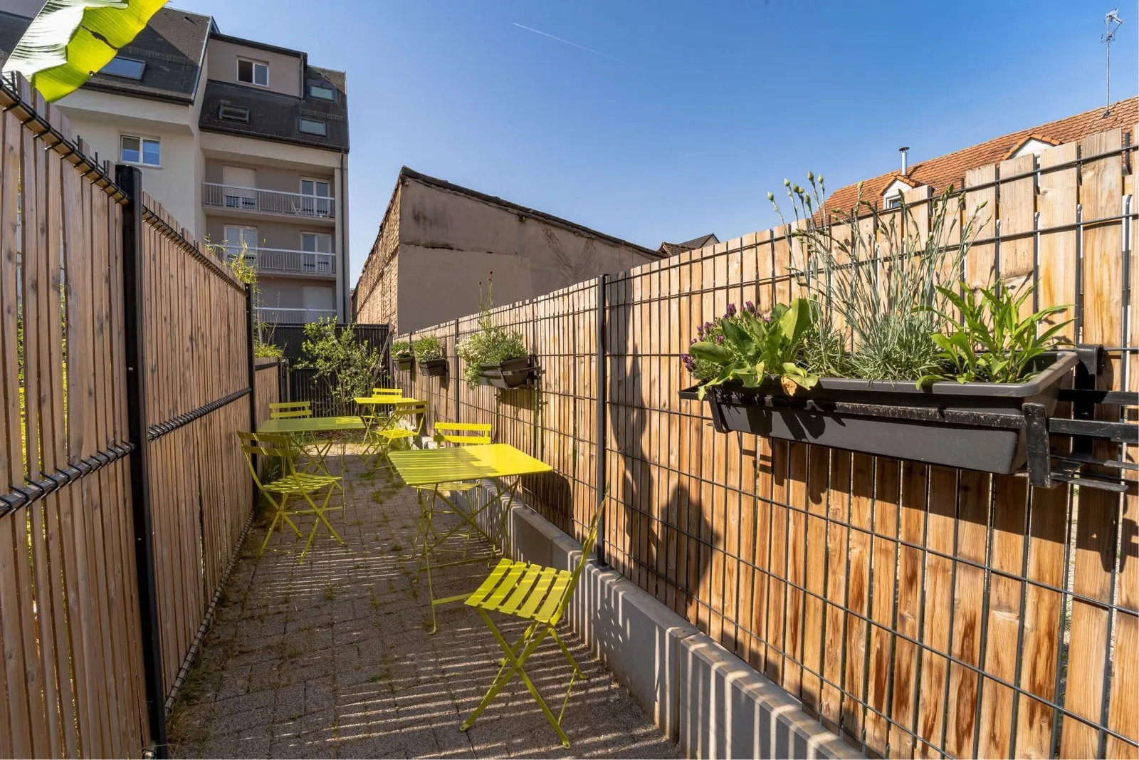 Cro-work-in, Terrasse und Außenbereich, Strasbourg