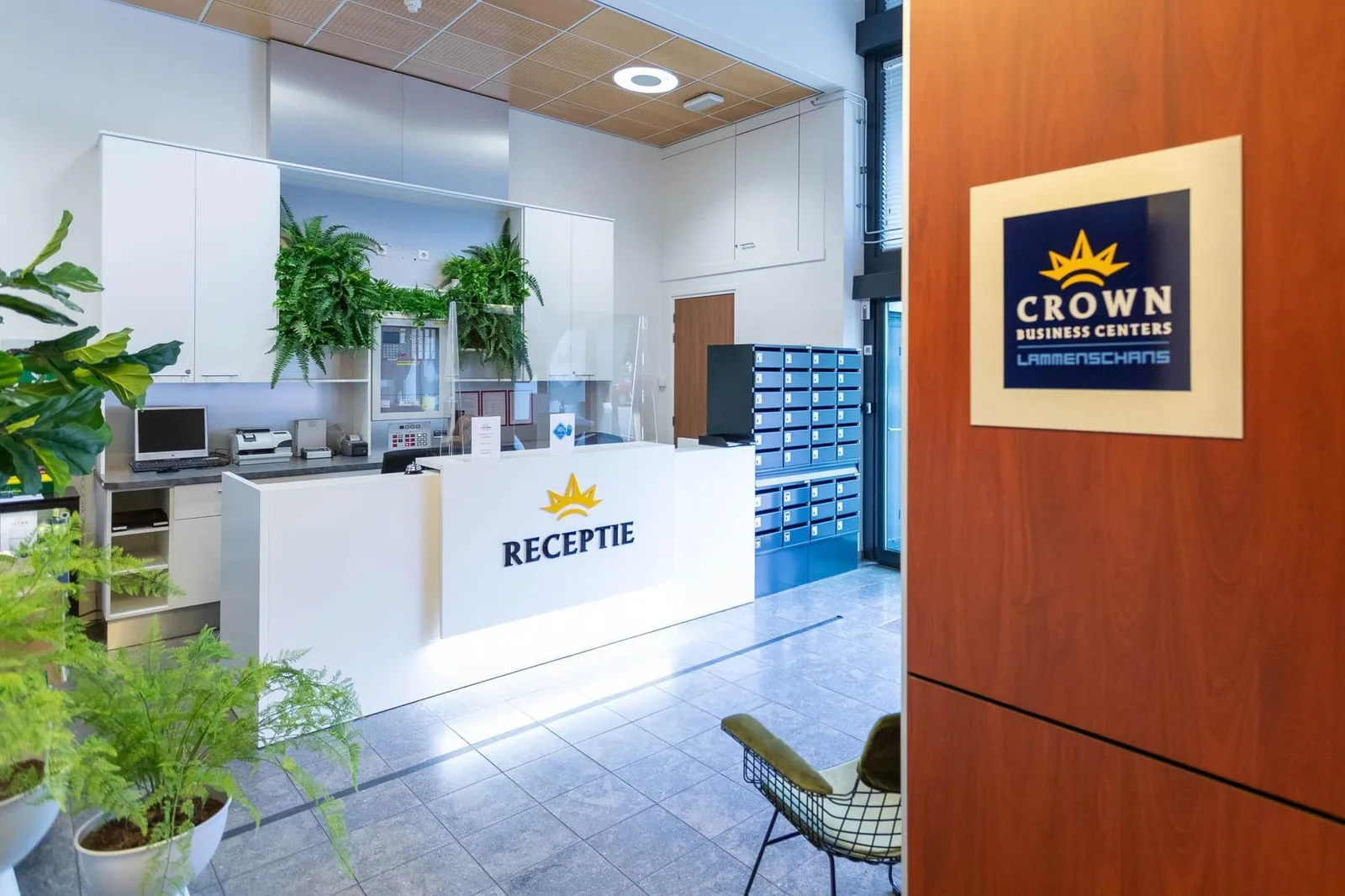 Crown Business Center Lammenschans, Reception, Leiden