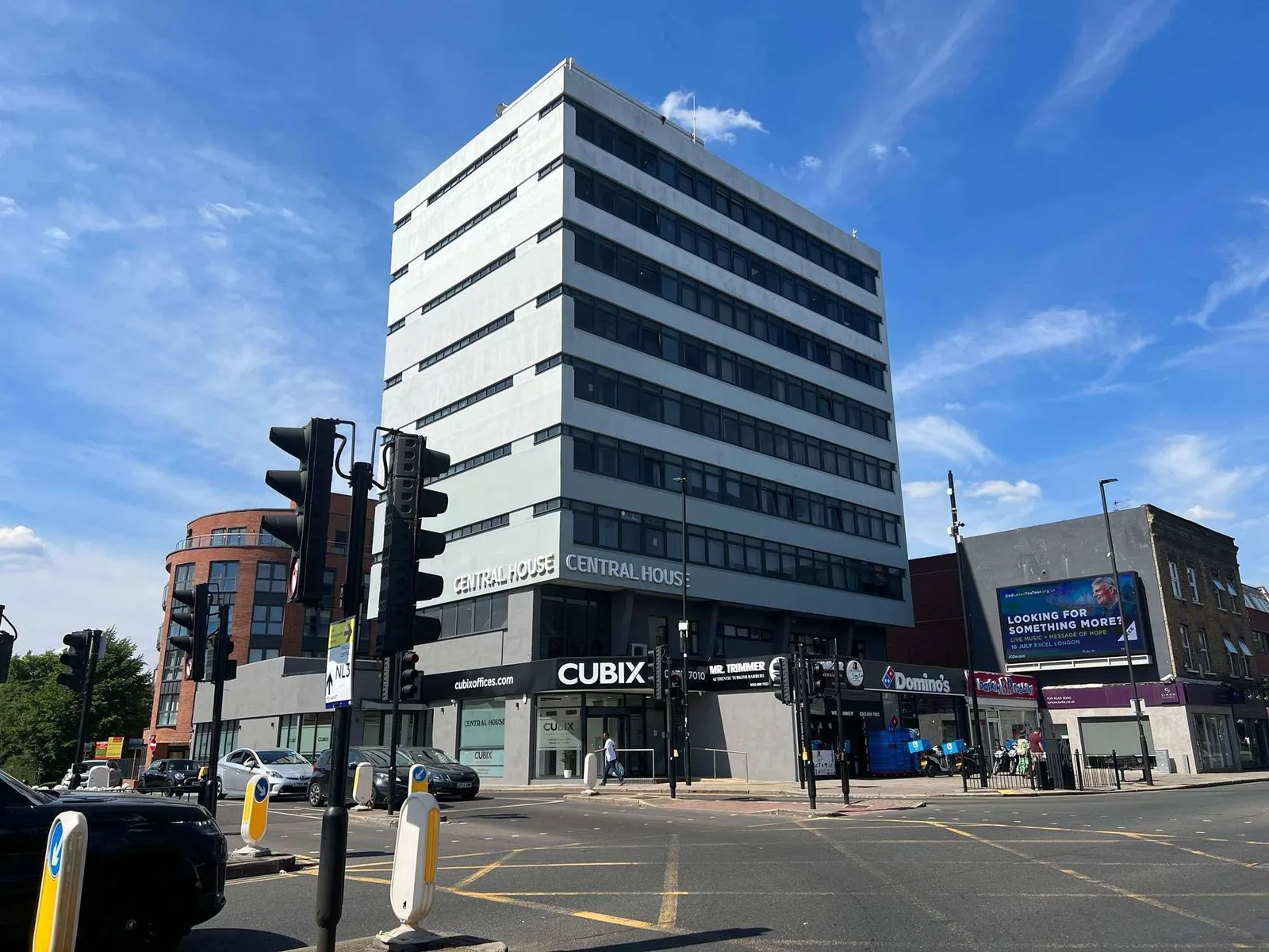Cubix Offices London, Building facade, London