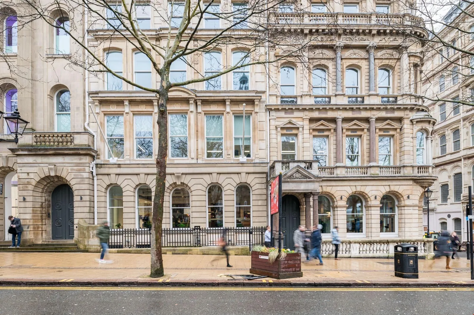 Cubo 55 Colmore Row, Building facade, Birmingham