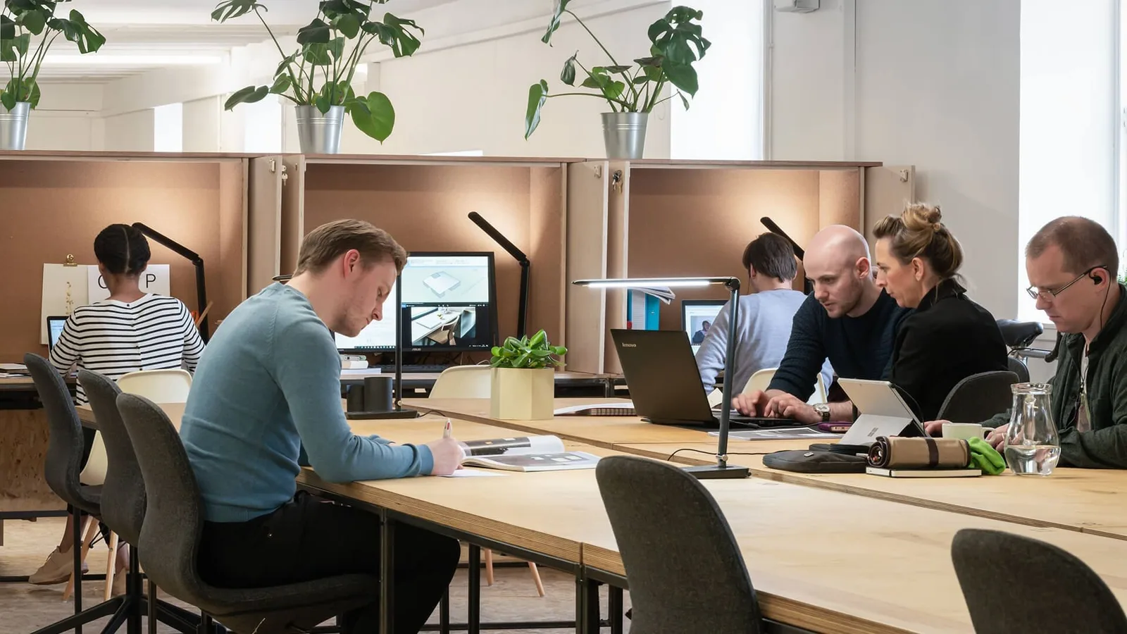 Custom Lane, Open-plan office, Edinburgh
