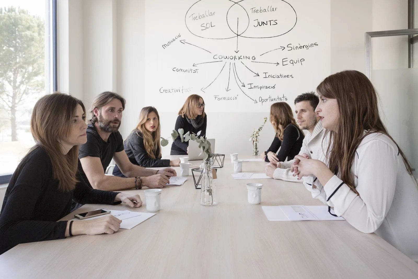 Cwo, Meeting room for 7 people, Onteniente