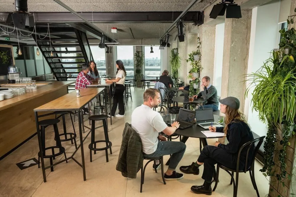 A'DAM & Co.work, Cafétéria, Amsterdam
