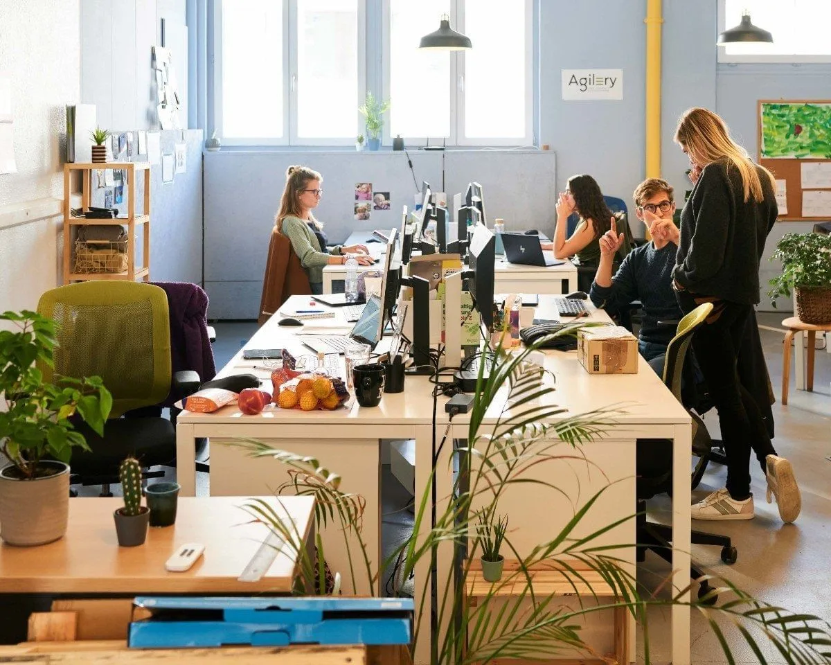 DasProvisorium, Open-plan office, Zurich