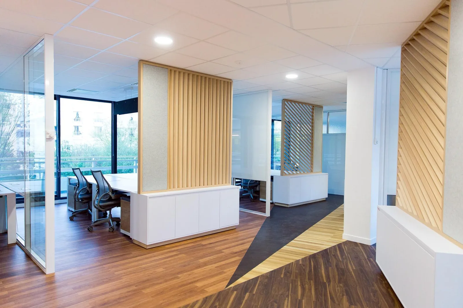 Davidson Consulting, Open-plan office, Boulogne-Billancourt