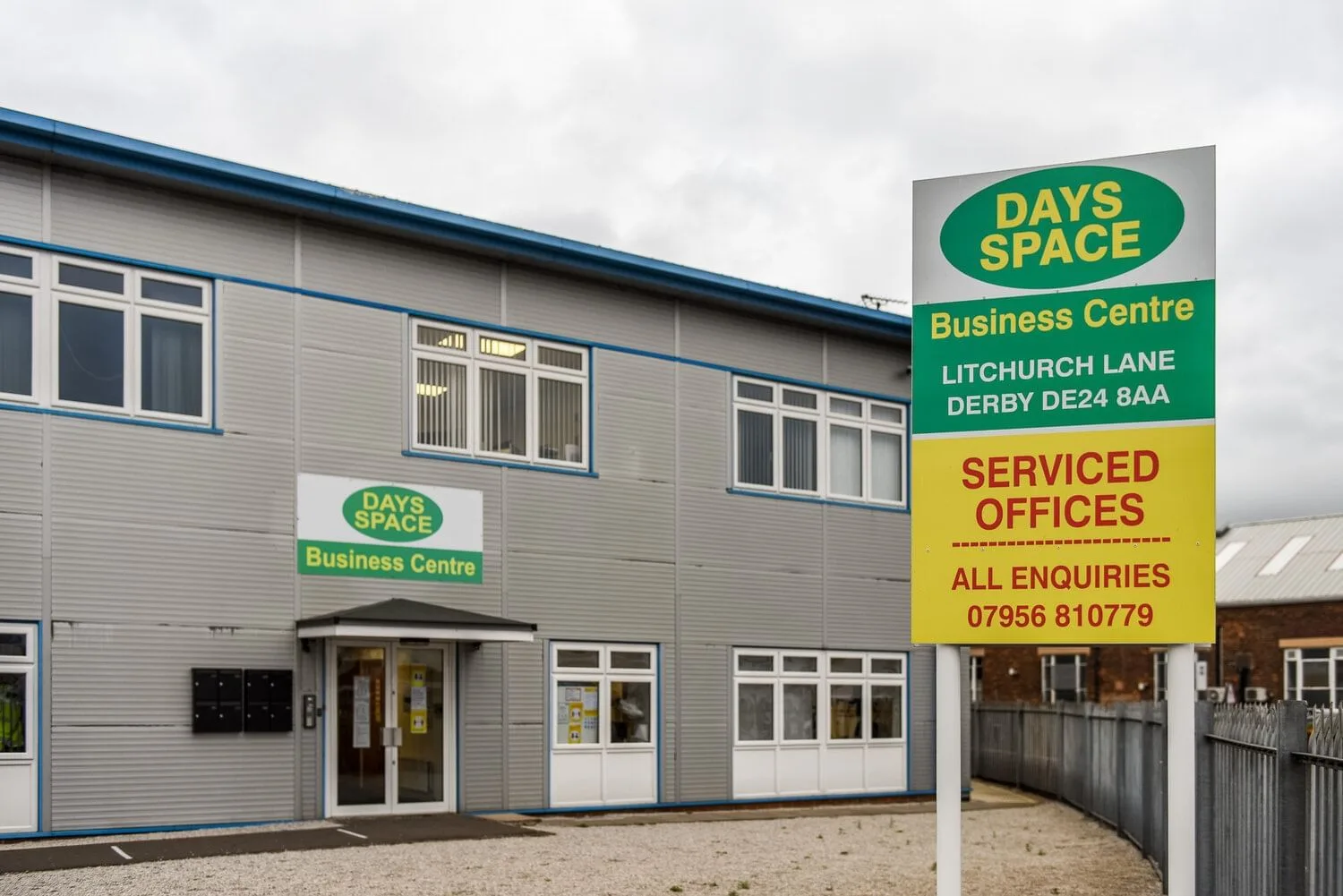 Daysspace Business Centre, Façade, Derby