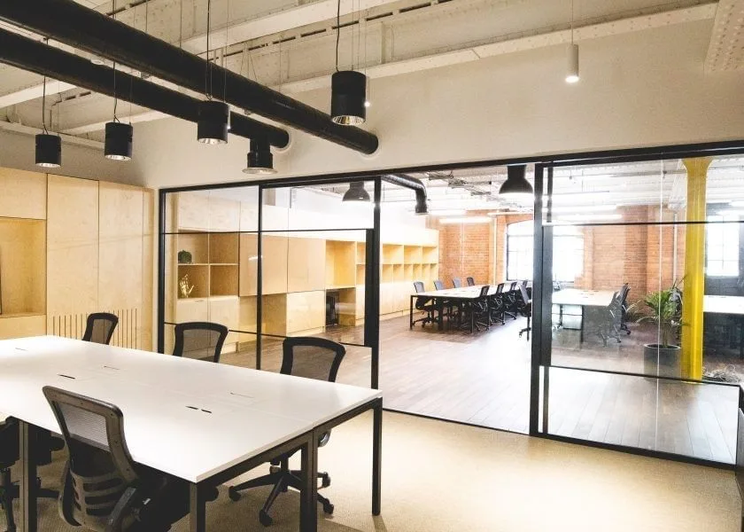 Department Campfield, Open-plan office, Manchester