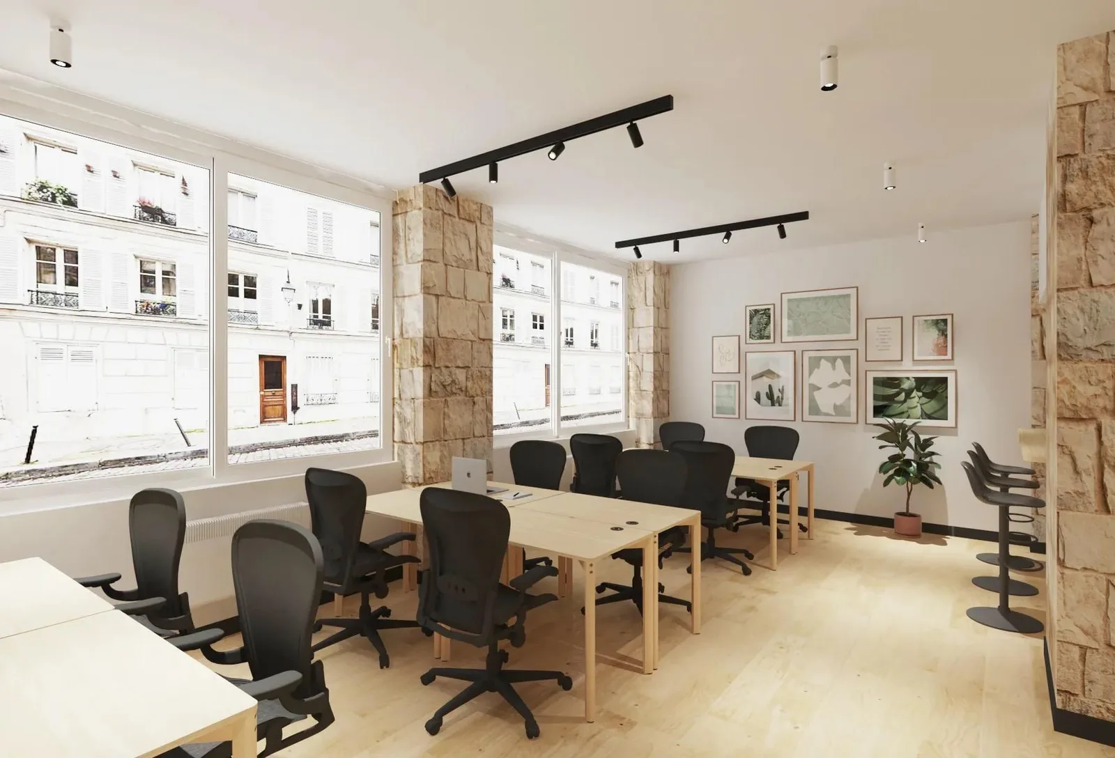 Deskapad 19 Génie, Open-plan office, Paris 12e