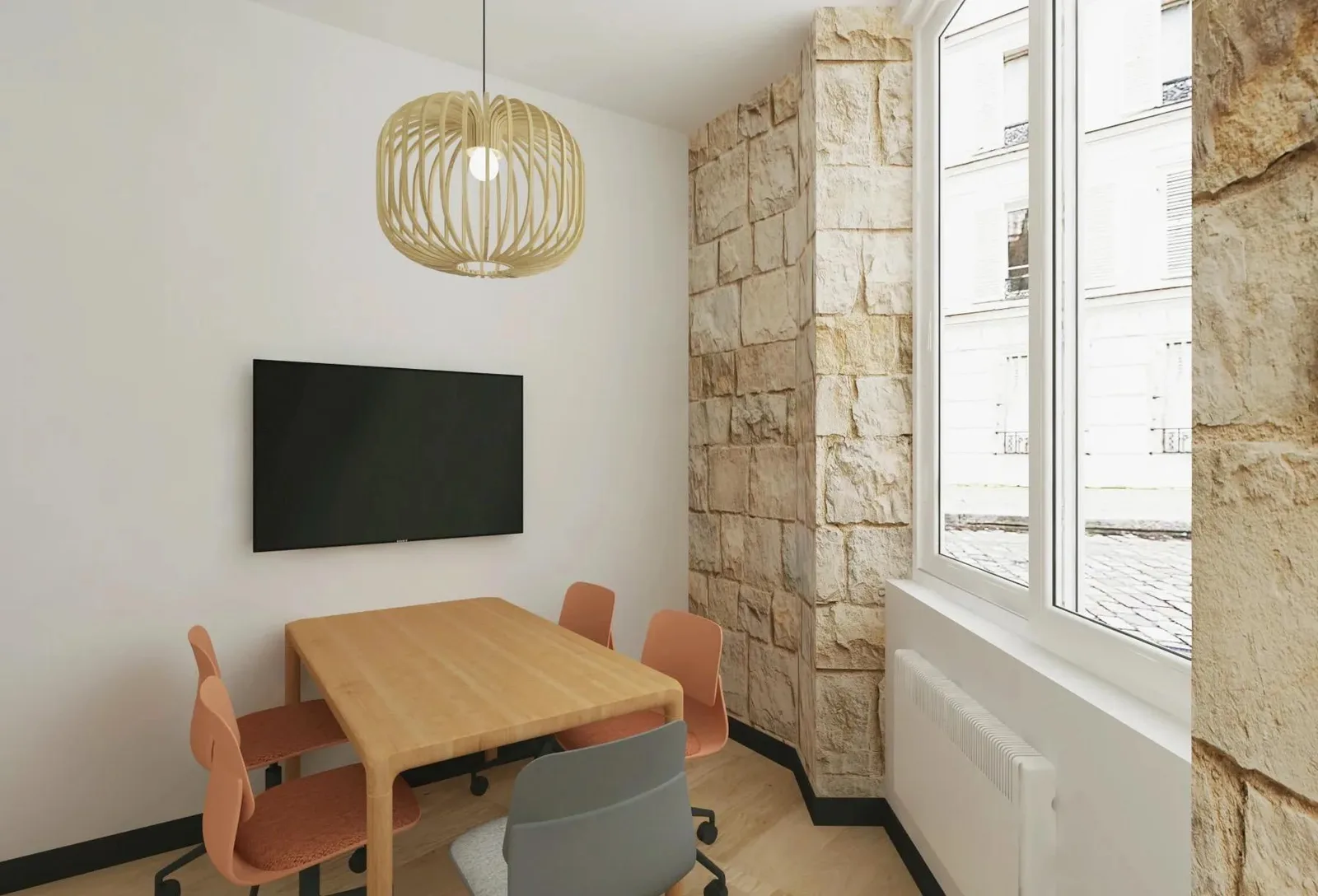 Deskapad 19 Génie, Meeting room for 5 people, Paris 12e