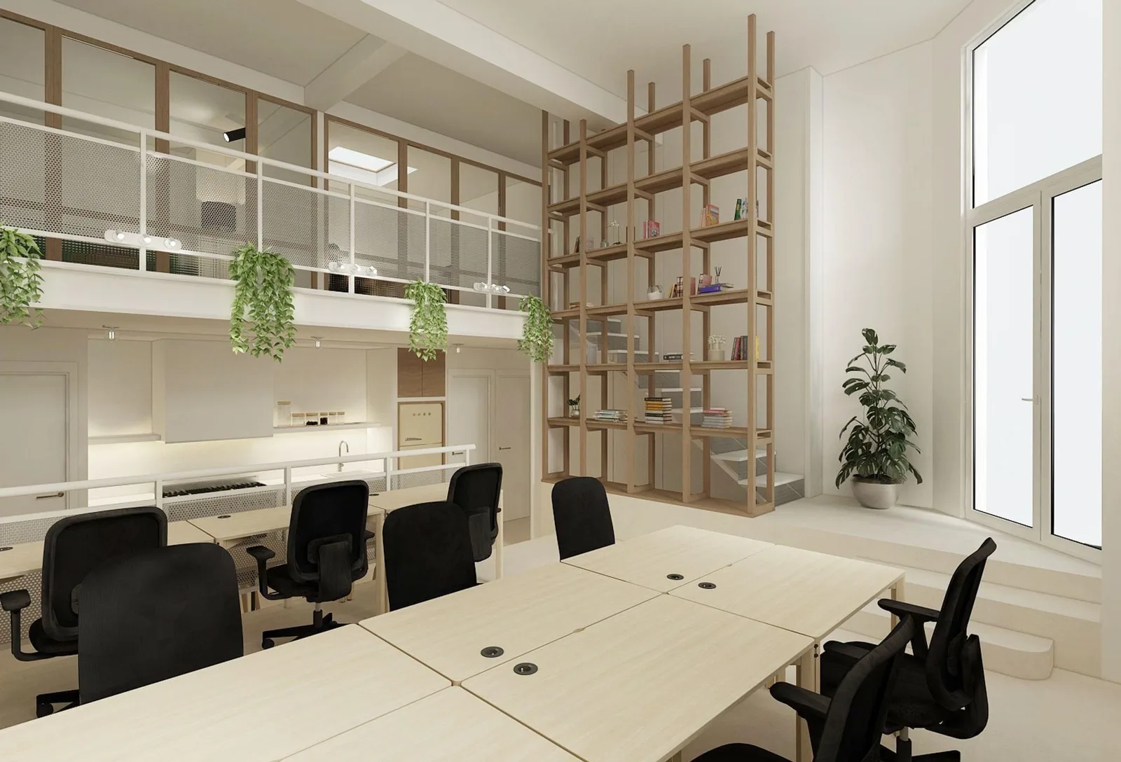 Deskapad Faubourg Saint-Denis, Großraumbüro, Paris 10e