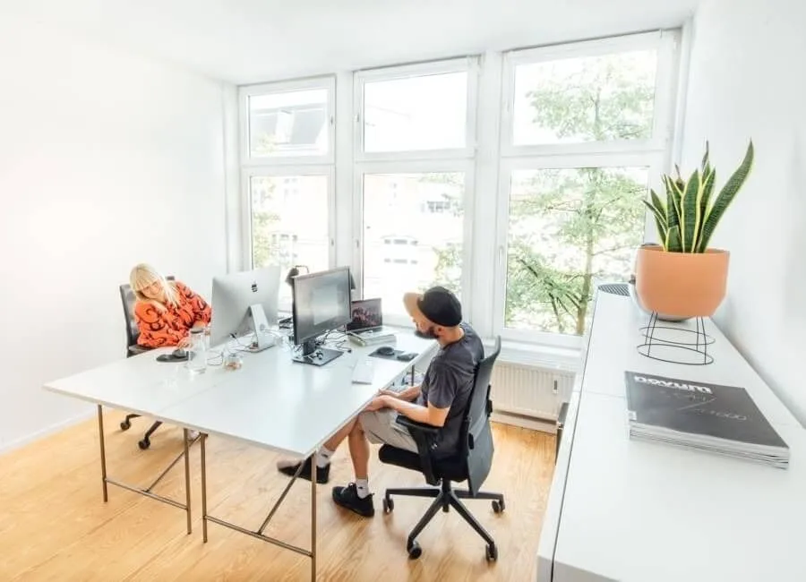 Die Diele Coworking Space, Privatbüro mit 2 Arbeitsplätzen, Hamburg