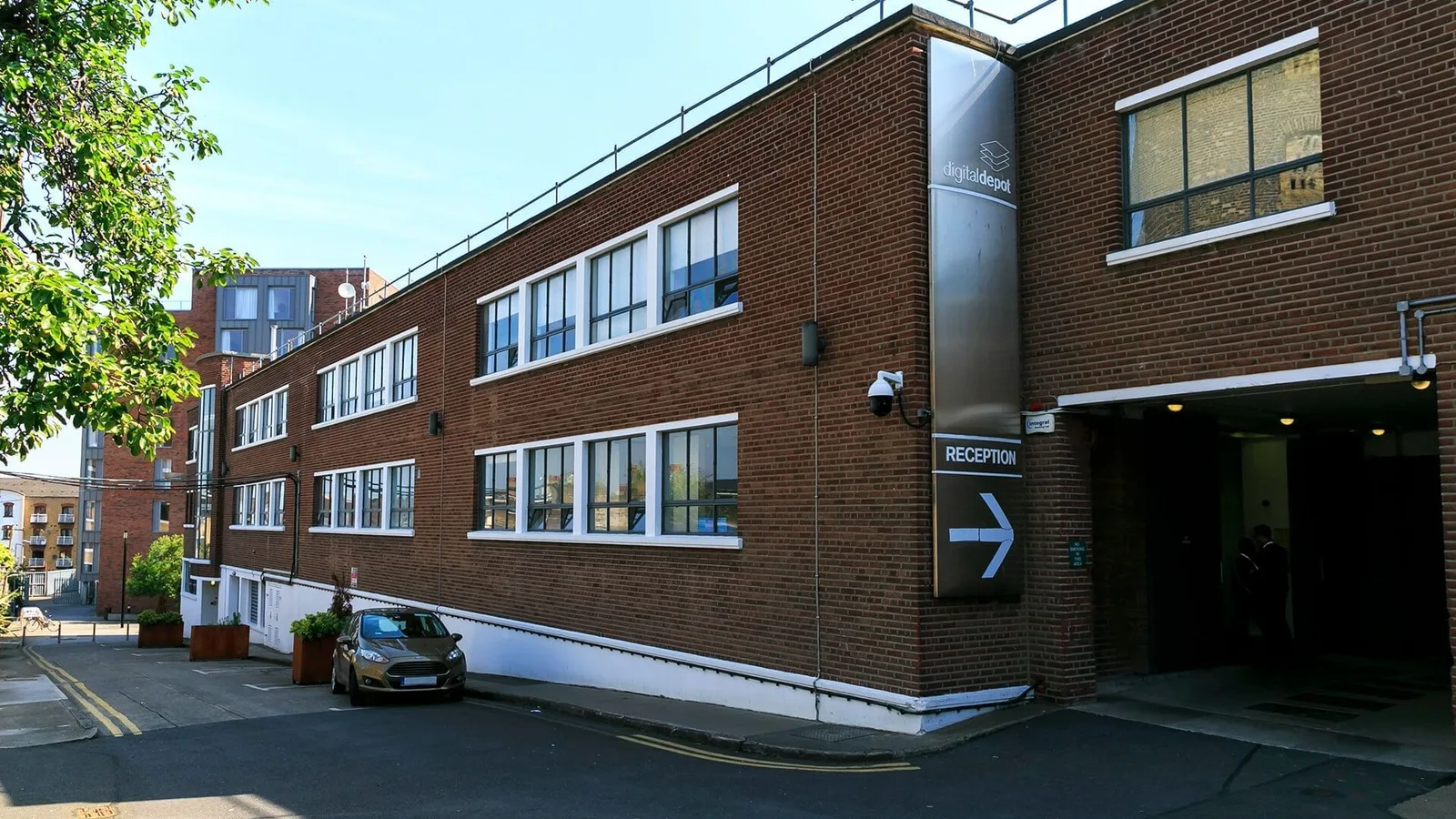 The Digital Hub - Digital Depot, Building facade, Dublin