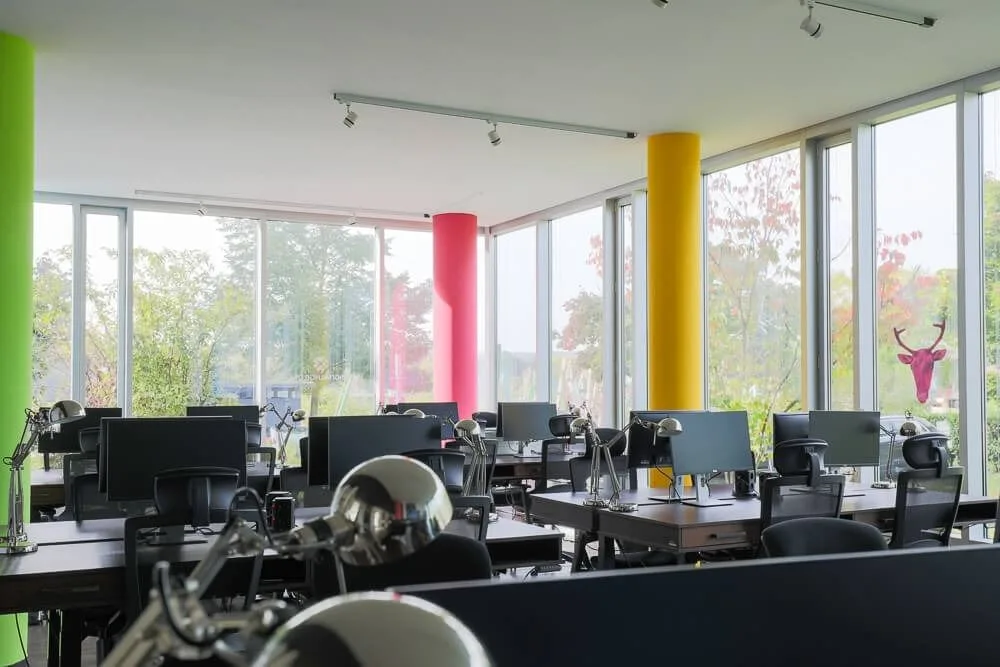 Digital Hub Rheinwerkallee, Großraumbüro, Bonn