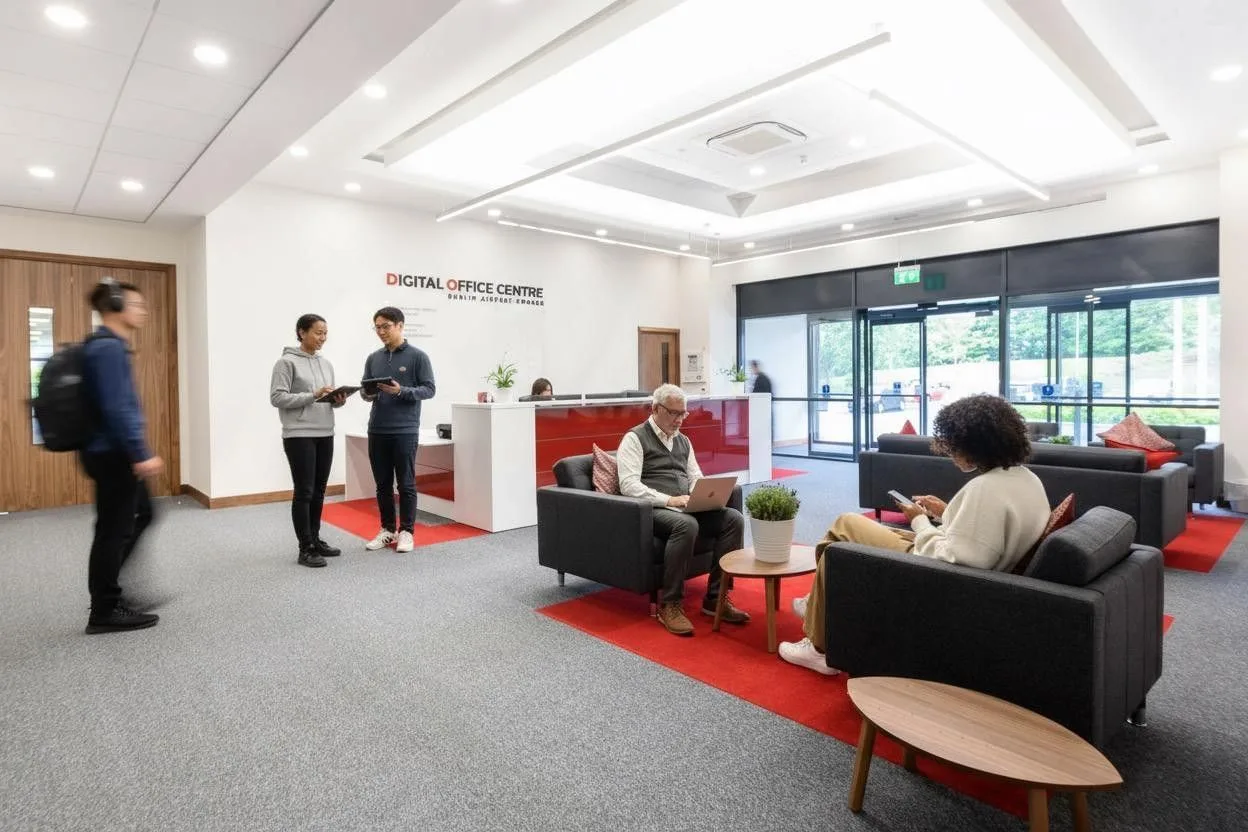 Digital Office Centre Dublin Airport, Reception, Swords