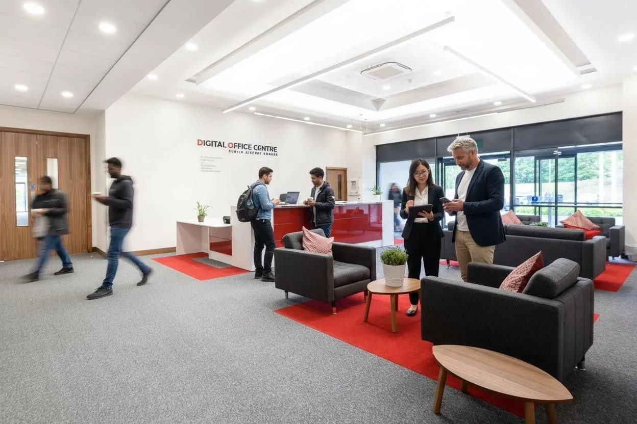 Digital Office Centre Dublin Airport, Reception, Swords