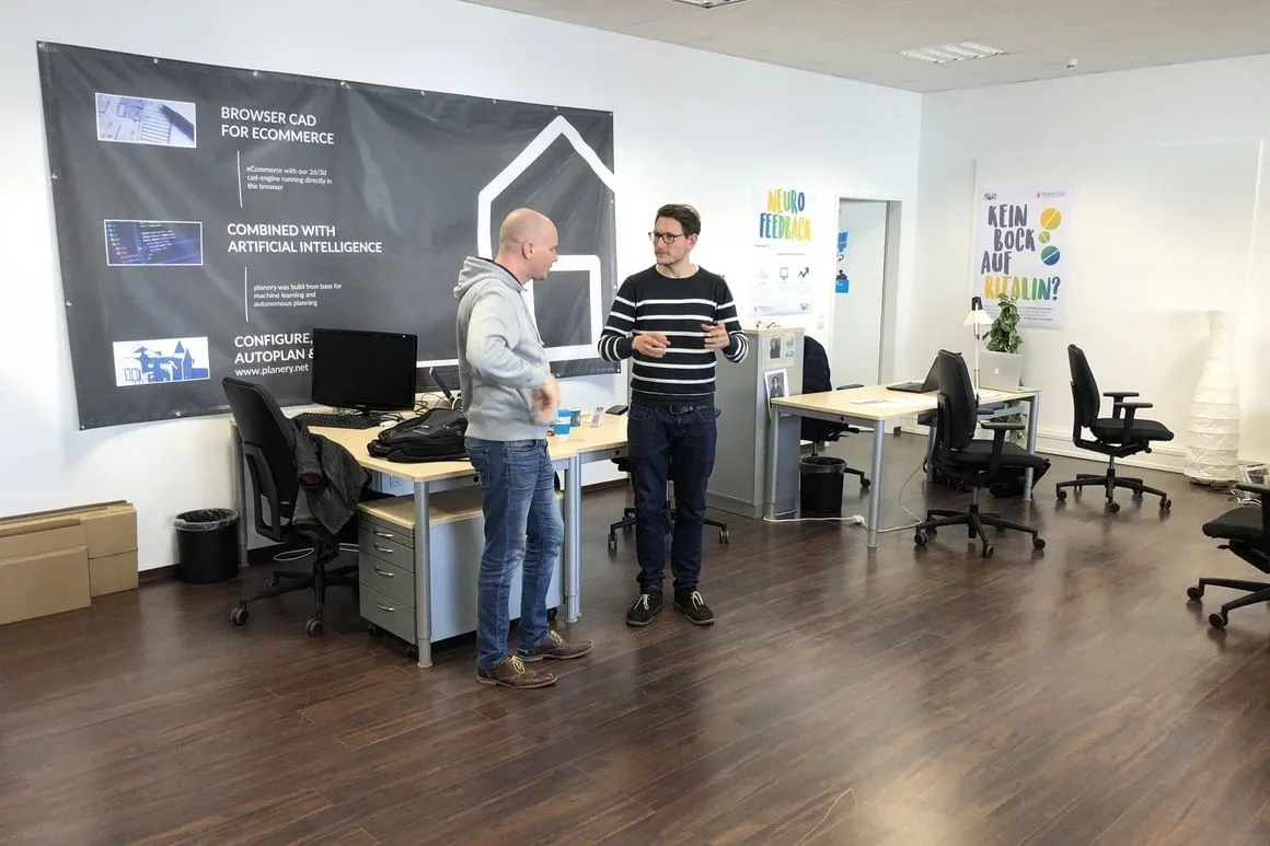 Digitale Gründerinitiative Oberpfalz, Open-plan office, Amberg