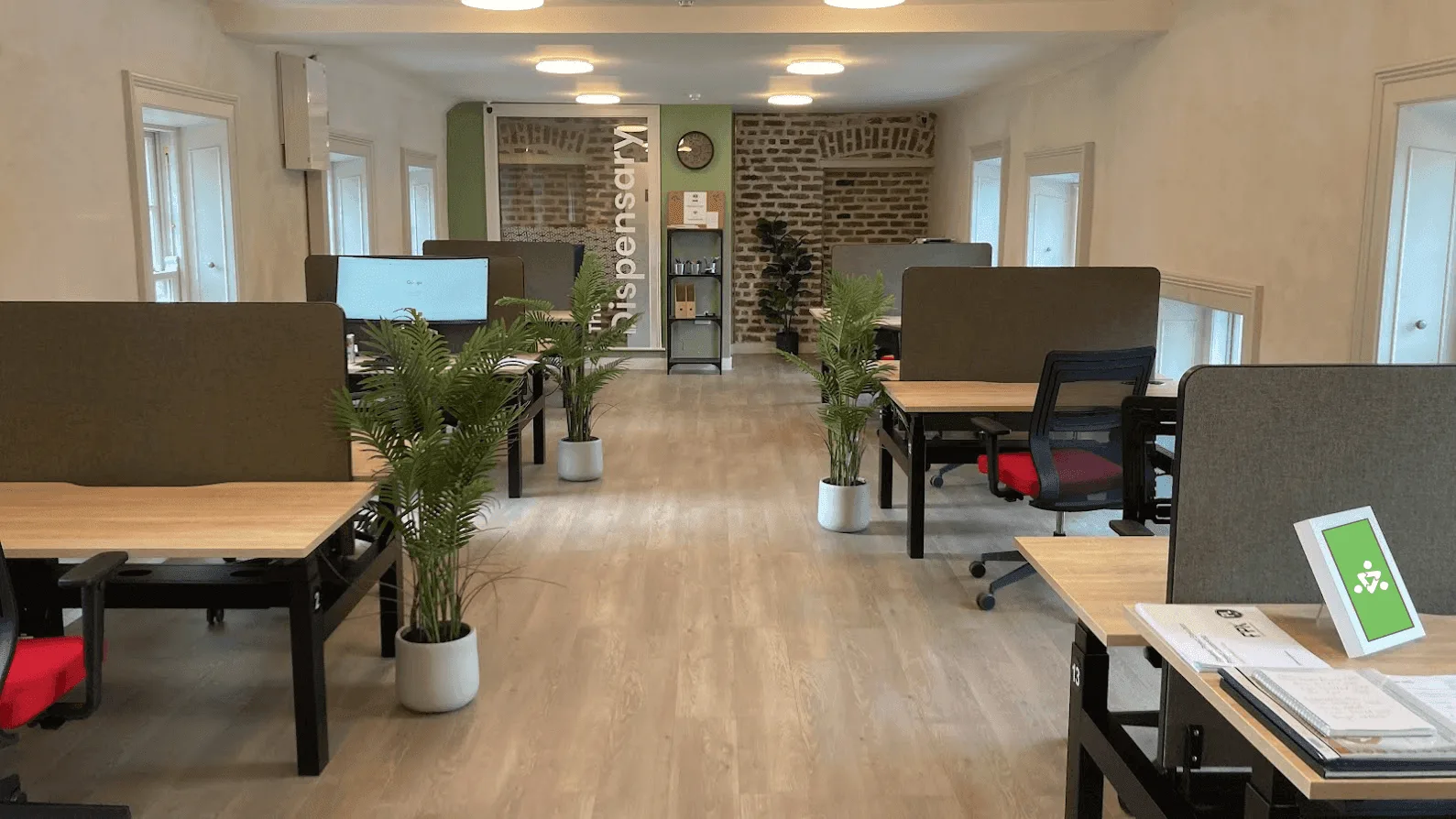 The Dispensary Coworking Space, Open-plan office, Lucan