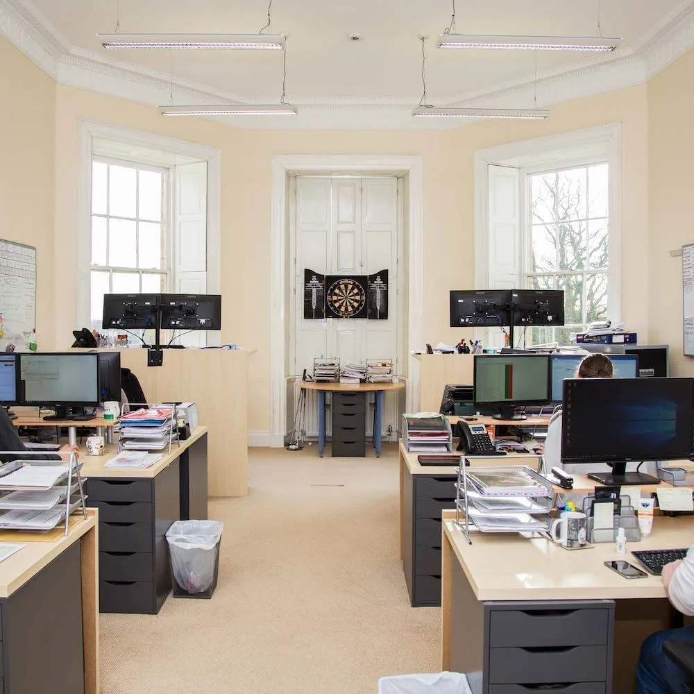 Dissington Hall, Open-plan office, Newcastle upon Tyne, United Kingdom