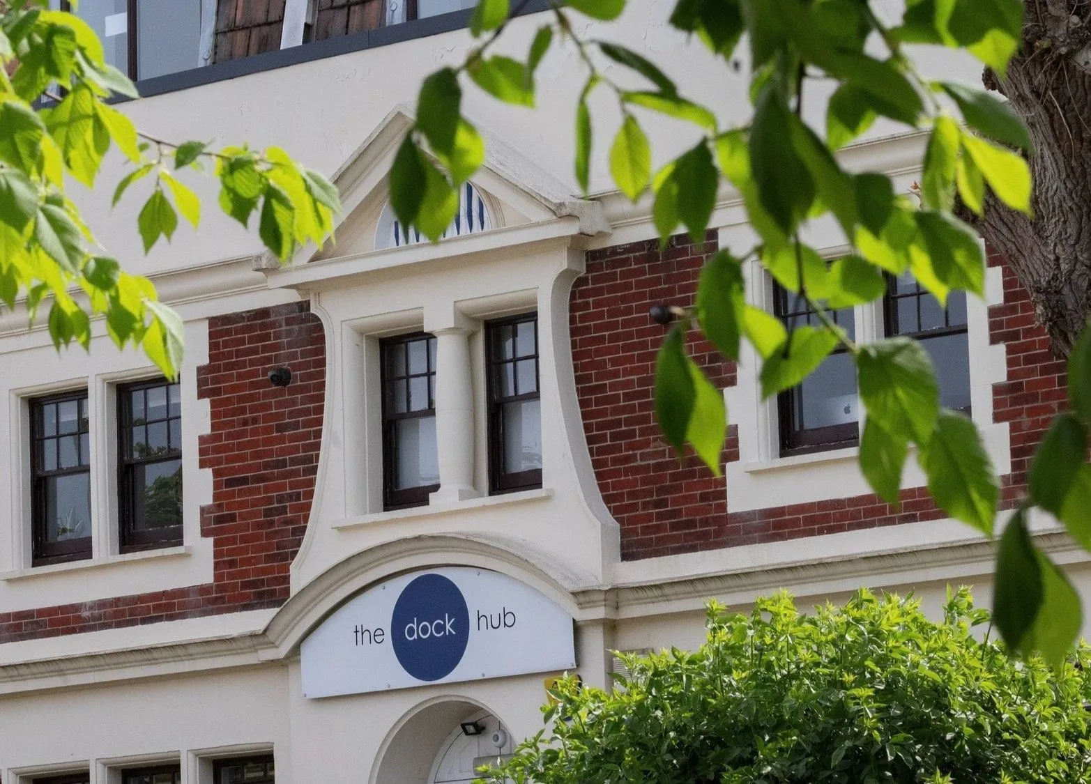 The Dock Hub, Building facade, Hove