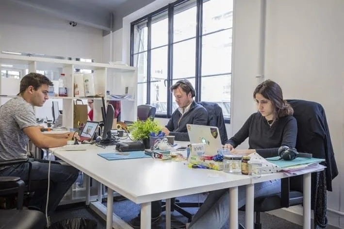 Domaine des entrepreneurs Bourse, Open space, Paris 2e
