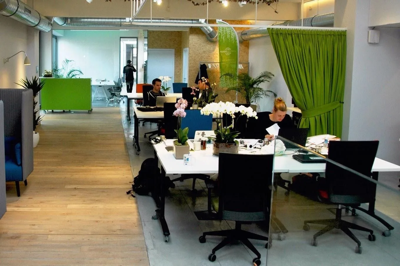 DOTS coworking, Open-plan office, Antwerp
