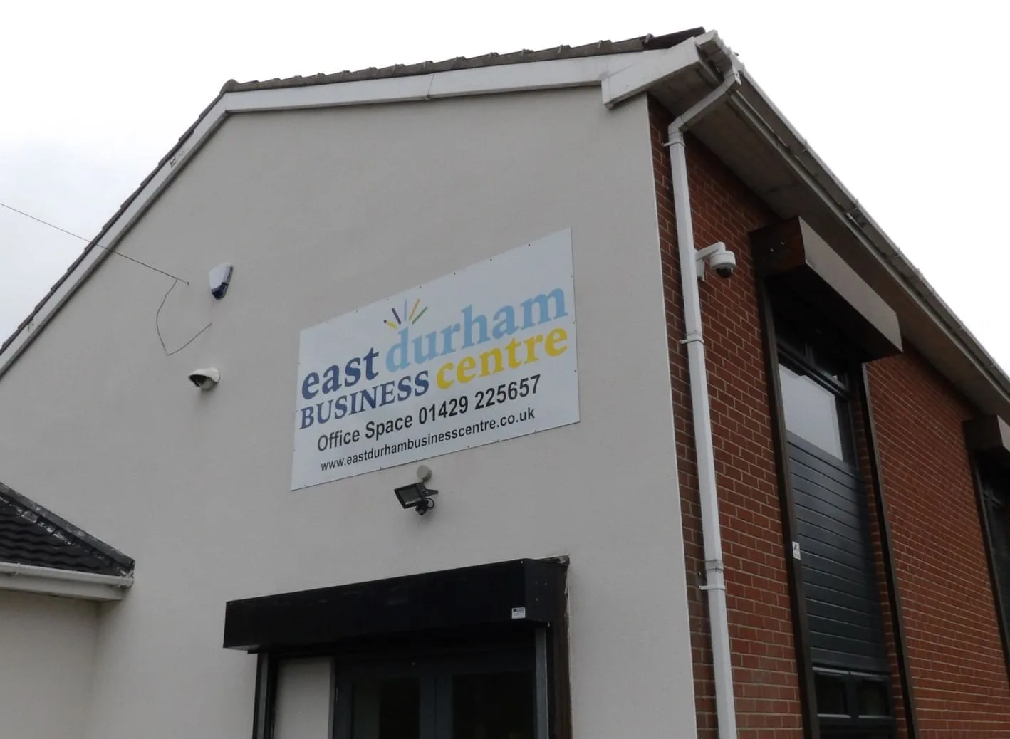 East Durham Business Centre, Building facade, Wingate