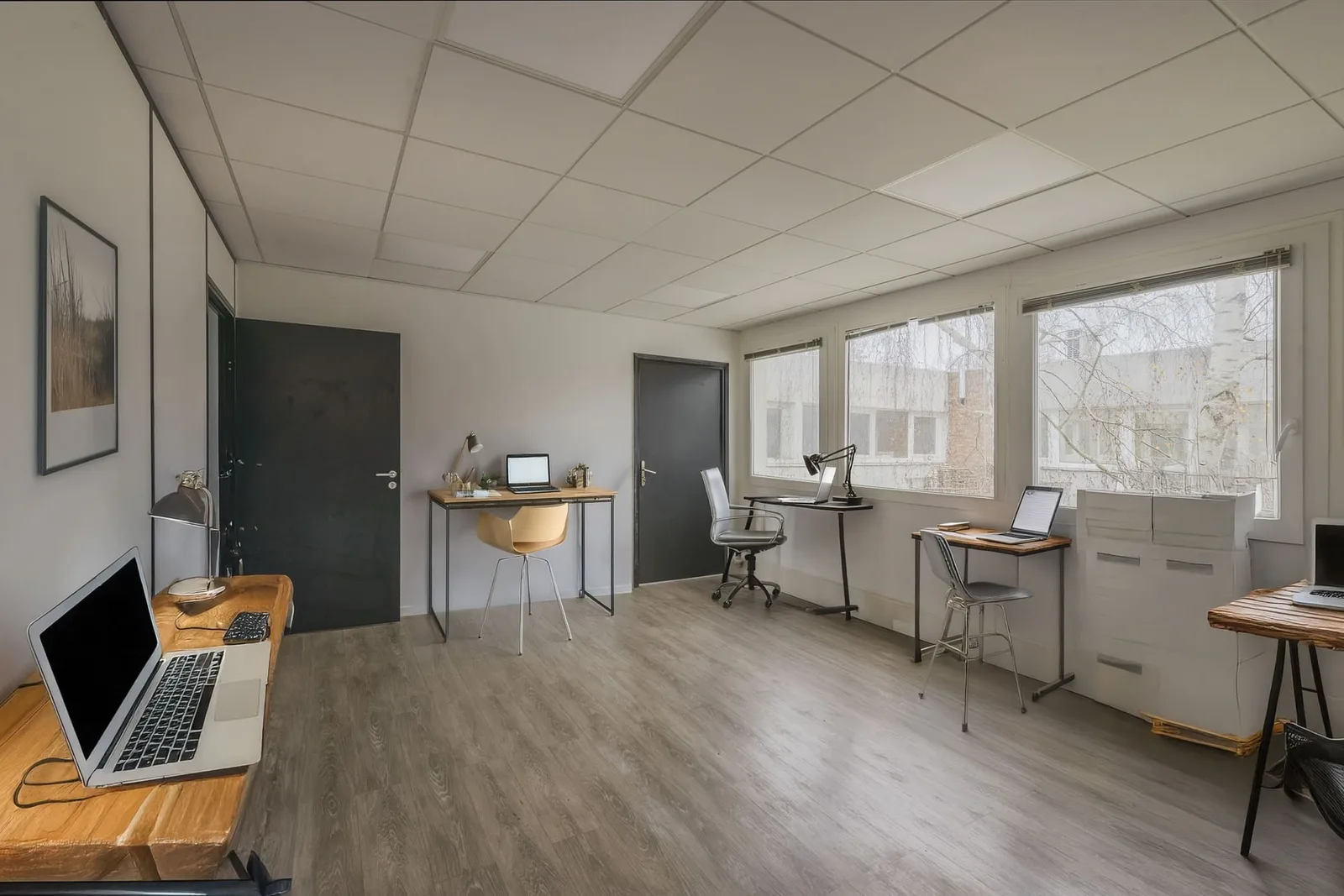 EasyWorking Burospace, Private office, 4 desks, Bièvres