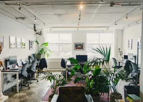 Eat Work Art - Lockside Studios, Open-plan office, London