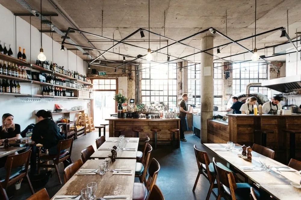 Eat Work Art Netil House, Cafeteria, London