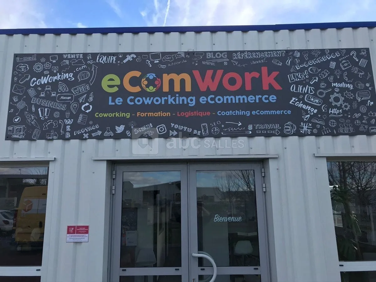 eComwork, Building facade, Cournon-d'Auvergne