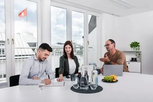 Ecos Office Hamburg, Meeting room for 3 people, Hamburg