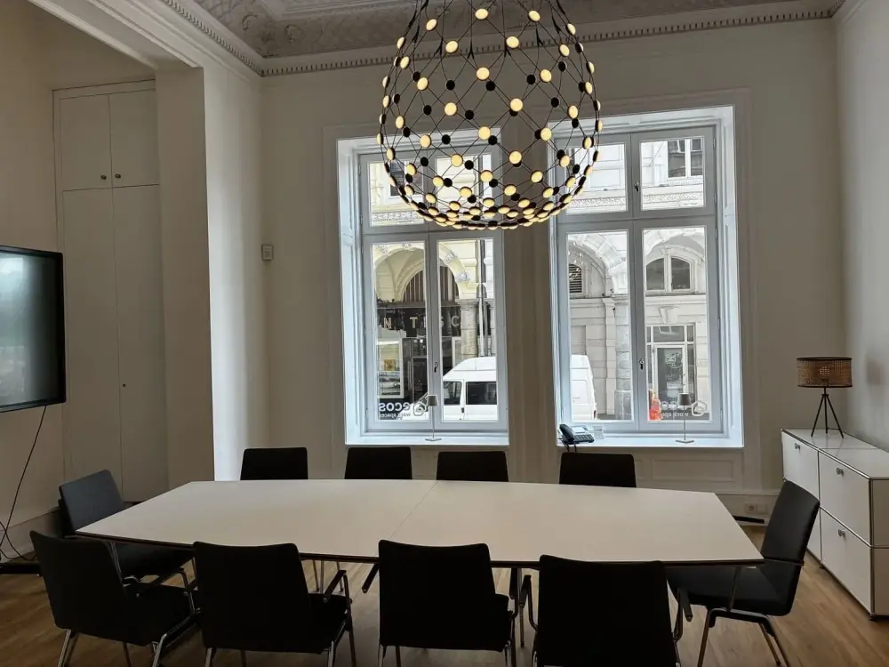 Ecos Work Spaces Hamburg, Besprechungsraum Jungfernstieg, Hamburg
