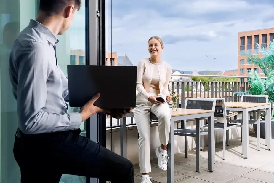 Ecos Work Spaces Wiesbaden, Terrace and outdoor space, Wiesbaden