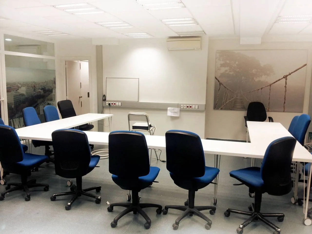 Ecoworking, Sala de formación para 12 personas, Madrid