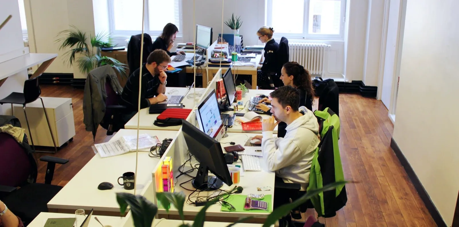 Ecoworking Lyon, Open-plan office, Lyon 1er
