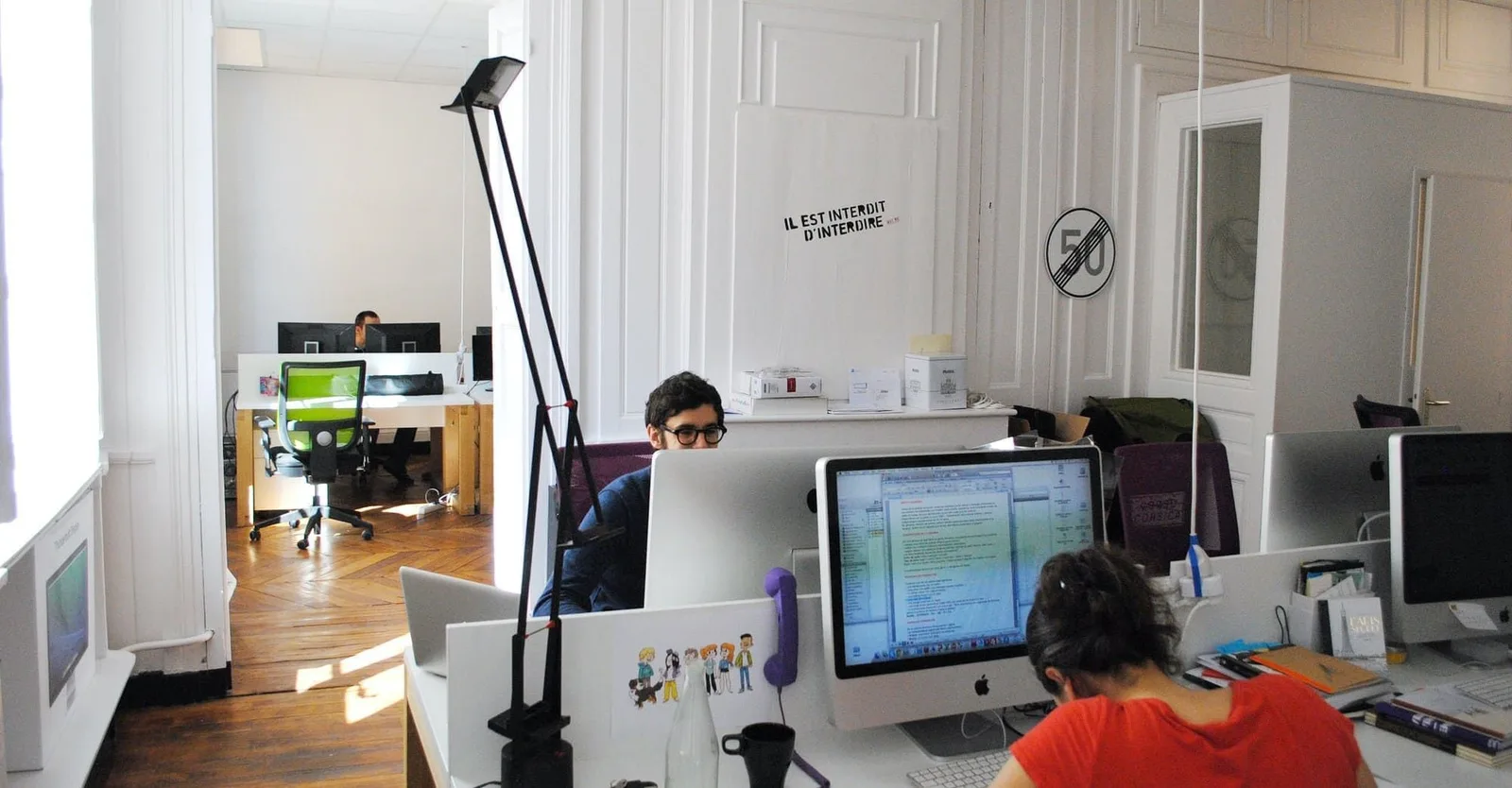 Ecoworking Lyon, Open-plan office, Lyon 1er