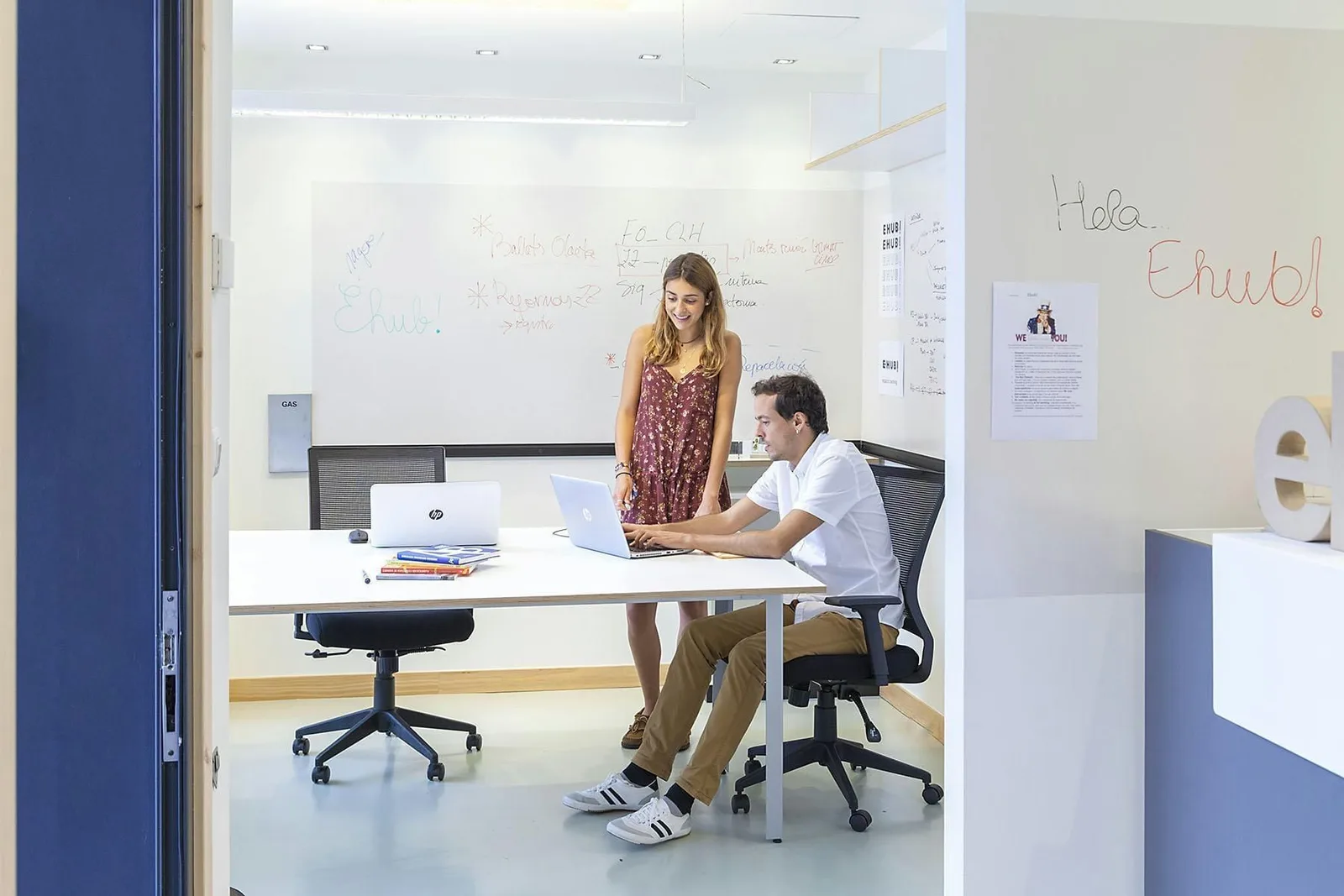 Ehub, Private office, 2 desks, Bilbo
