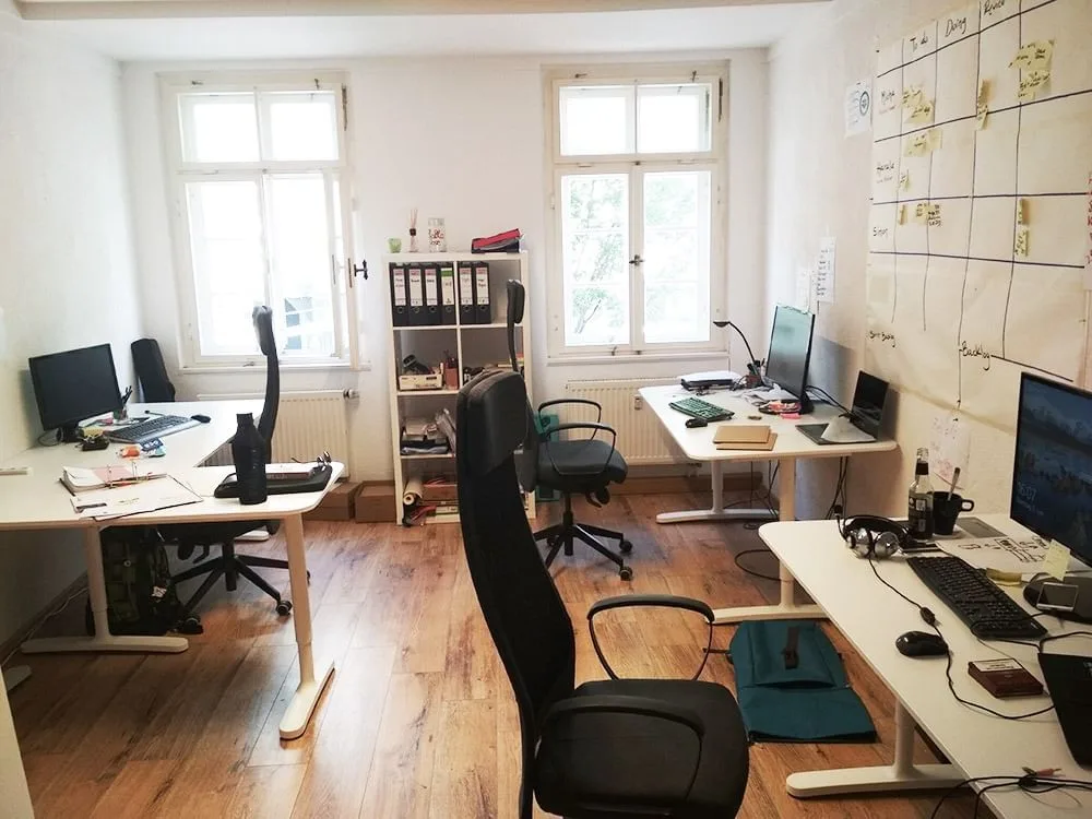 Eis30 Coworking Space, Privatbüro mit 4 Arbeitsplätzen, Leipzig