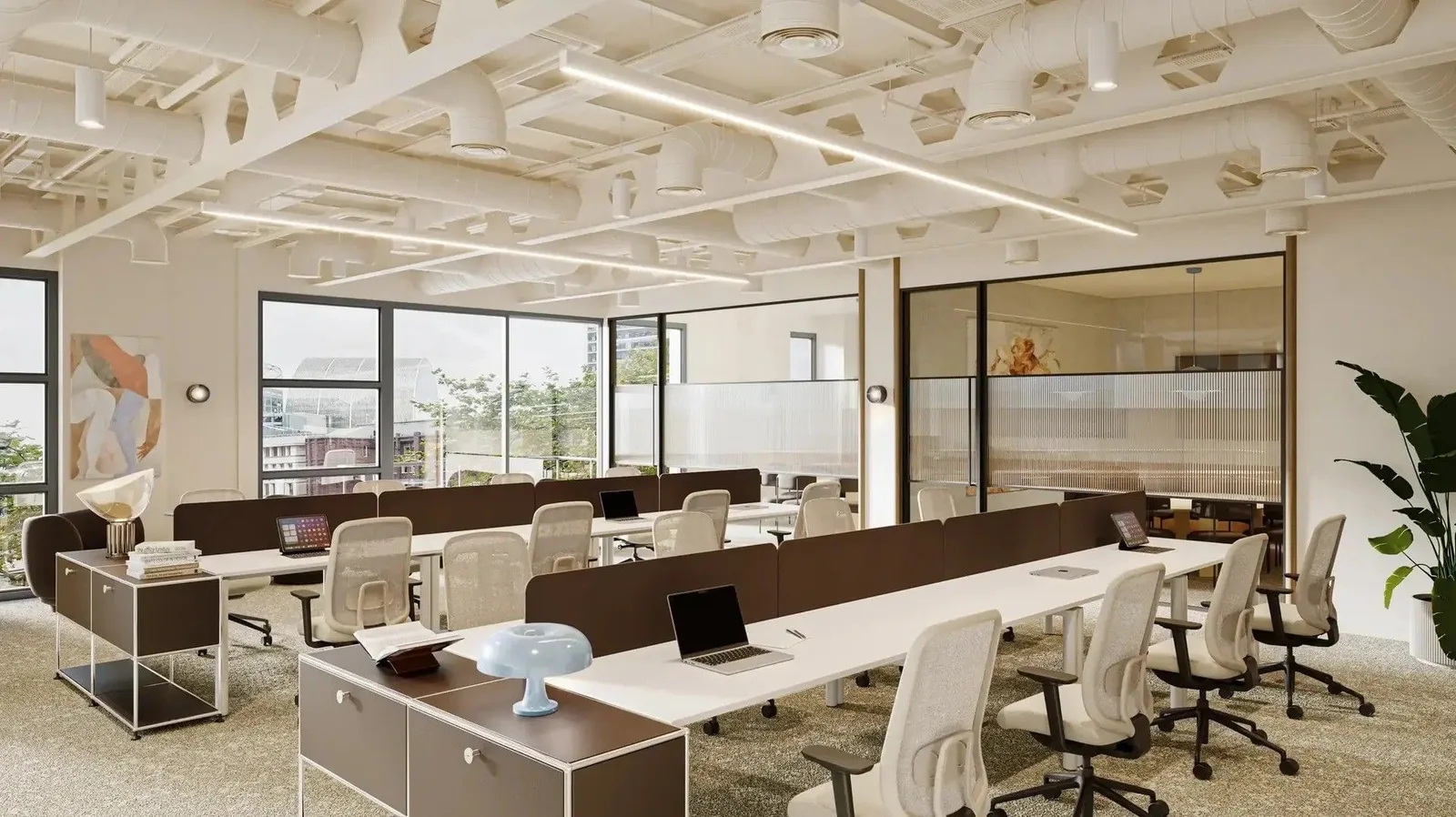 Elementa Workspace - 1 Great St Helen's, Open-plan office, London